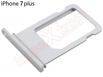 Silver SIM tray for Apple iPhone 7 / 7 Plus