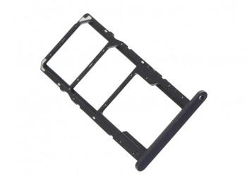 Black tray for Dual SIM + microSD for Blackview A85