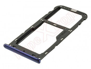 Blue Dual SIM/SD tray for Huawei Honor 6C Pro, JMM-L22/ Blue SIM / micro SD tray for Huawei Honor 6C Pro / Honor V9 Play