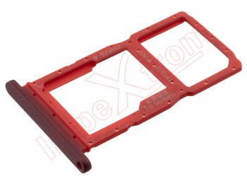Charm red Dual SIM / microSD tray for Honor 9X, HLK-AL00, HLK-TL00 (China version)