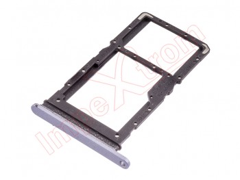 Tray for Dual SIM titanium silver for Huawei Honor X6, VNE-LX1