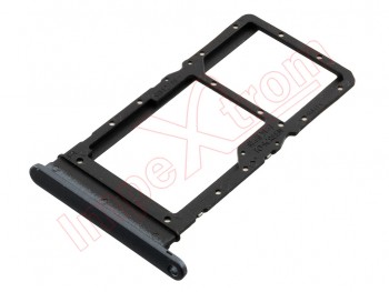 Black Dual SIM / Micro SD tray for Huawei Honor X7, CMA-LX2