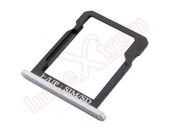 Silver SIM / SD tray for Huawei Ascend G7