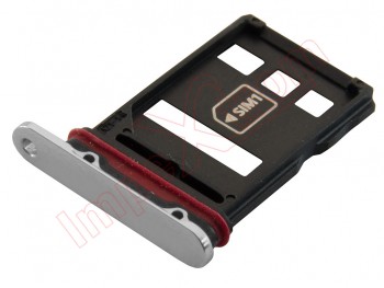 Mystic silver SIM + NM (Nano memory card) tray for Huawei Mate 40 Pro, NOH-NX9