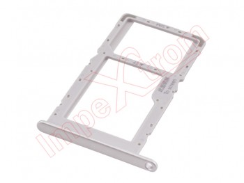 Silver (pearl white) Dual SIM card tray Huawei Nova Y70, MGA-LX9