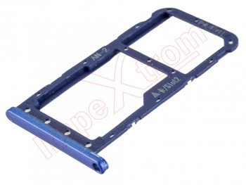 Dual SIM / SD tray blue for Huawei P20 Lite, ANE-LX1