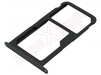 Sim and micro SD Dual SIM black tray for Huawei P9 Lite