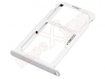 SIM / MicroSD white tray for Huawei P9 Lite