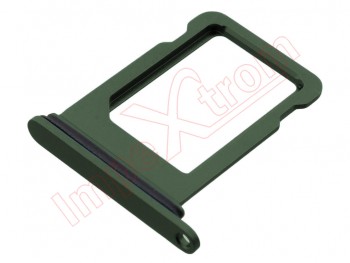 Green single SIM tray for Apple iPhone 13 Mini, A2628