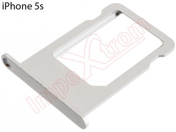 Bandeja tarjeta SIM para iPhone 5 / 5S blanco-blanca