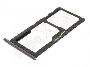 Black Dual SIM/SD tray for Lenovo Motorola Moto G5s, XT1794