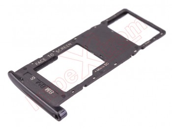 Bandeja SIM negra para Lenovo / Motorola Moto G6 Plus (XT1926-3)