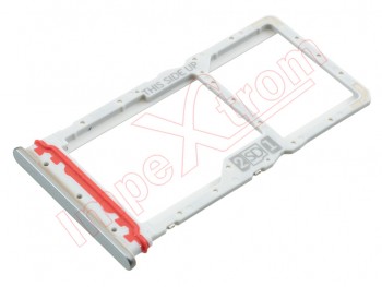 Tray for Dual SIM lucent white for Motorola Moto G73 5G, XT2237