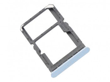 Bandeja tarjeta de memoria MicroSD/transflash color azul (dreamy blue) para Oppo A98, CPH2529