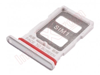 Silver (knight silver) SIM tray for Xiaomi Poco F4 GT, 21121210G