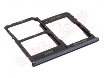 Bandeja Dual SIM/Micro SD negra para Samsung Galaxy A40, SM-A405FN/DS