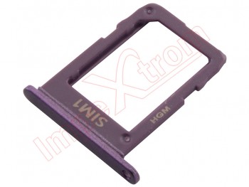Bandeja SIM violeta / morada / púrpura para Samsung Galaxy A6, A600F / Galaxy J6 2018, J600F