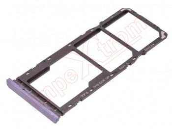 Bandeja tarjeta de memoria MicroSD/transflash color púrpura (mauve mist) para TCL 403, T431D