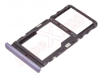 Tray for SIM card + memory card/transflash stardust purple for TCL 40R, T771H