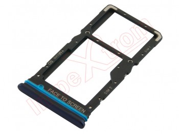 Atlantic blue Dual SIM / micro SD tray for Xiaomi Mi 10T Lite 5G, M2007J17G