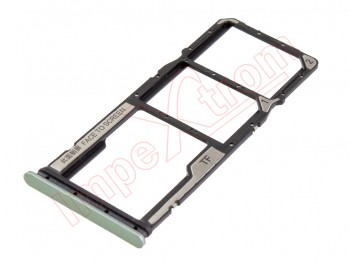 Tray for Dual SIM + microSD clover green for Xiaomi Redmi 13C 4G, 23100RN82L