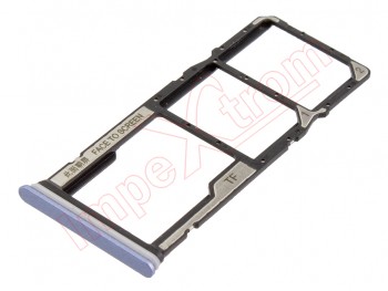 Tray for Dual SIM + microSD glacier white for Xiaomi Redmi 13C 4G, 23100RN82L