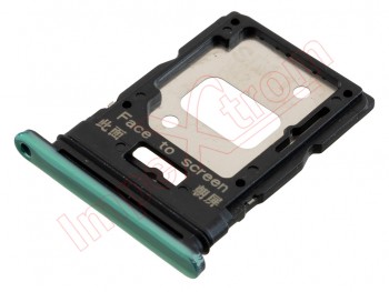 Mint green Dual SIM / micro SD tray for Xiaomi Mi 11 Lite 4G, M2101K9AG