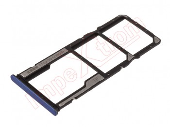 bandeja tarjeta sim + tarjeta de memoria microsd/transflash color azul estrella para Xiaomi Redmi Note 11s 5g, 22031116bg