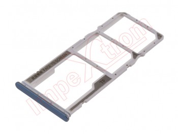 Tray for SIM card + memory card/transflash twilight blue for Xiaomi Redmi Note 11S 5G, 22031116BG