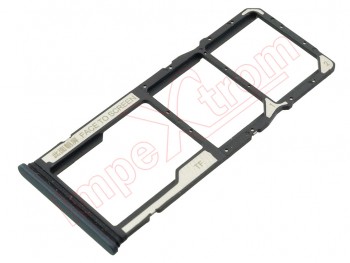 Green Dual SIM + microSD tray for Xiaomi Poco M5