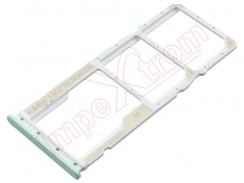 bandeja dual sim + microsd verde menta "mint green" para Xiaomi redmi 12c, 22120rn86g