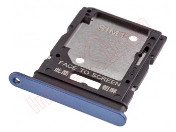 Tray for Dual SIM star blue for Xiaomi Redmi Note 12 Pro 4G, 2209116AG, 2209116AG