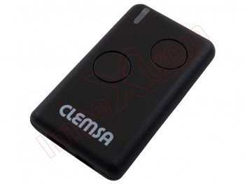 Black Clemsa Mutan-II NT2S transmitter remote control with 2 channels 433.92 Mhz evolutionary Keelog type (Duplicable PCCOPY / MULTI48 according to customization)