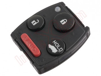 Remote control compatible for Honda 3 + 1 Buttons, 433Mhz, PCF7941A / 72147-SZA-P4