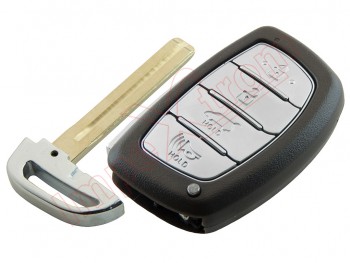 Producto genérico - Telemando 4 botones 433 Mhz FSK TQ8-FOB-4F07 Smart Key para Hyundai Tucson