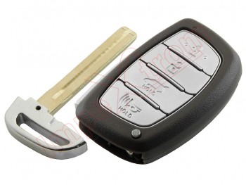 Producto genérico - Telemando 4 botones 95440-D3510 433MHz FSK "Smart Key" llave inteligente para Hyundai Tucson (mercado americano), con espadín