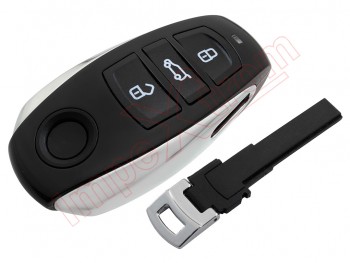 Generic Product - 3-button remote control "Smart Key" 433 Mhz FSK 7P6959754P/AQ for Volkswagen Touareg, with emergency blade