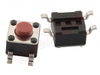 Switch / interruptor tactil 4.5x4.5x3.8mm 50mA 12VDC SPST, NO Act 260gf