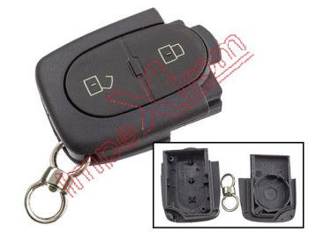 Remote control housing compatible for VW Volkswagen and AUDI, 2 buttons