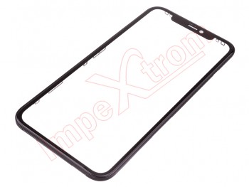 Black external window with frame for iPhone 11 Pro Max , A2218/A2161/A2220